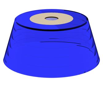 Senčnik za svetilko Century Opera - Moder