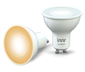 INNR Lighting Innr Smart Spot Comfort GU10, LED lamp (2-pack, replaces 68 Watt)
