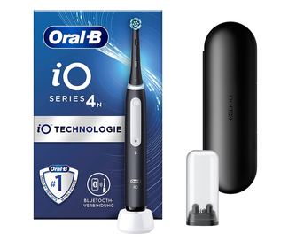 Periuta de dinti electrica Oral-B iO4 cu Tehnologie Magnetica si Micro-Vibratii,, Senzor de presiune Smart, 4 moduri, 1 capat, T
