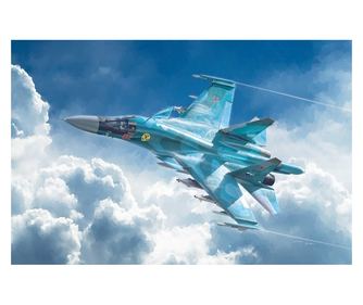 Model lietadla BO-105 Sukhoi SU -34/32 Italeri 1379