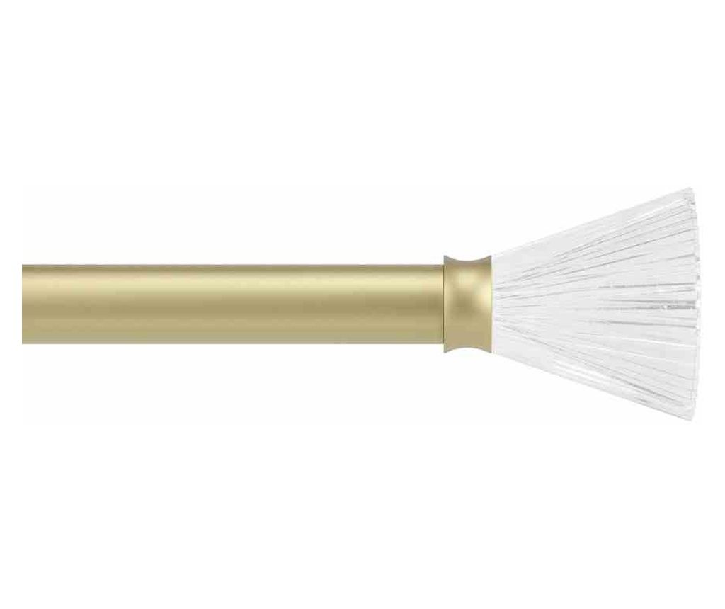Modern függöny- és drapériarúd, Tutu, Umbra, 321 cm, arany