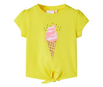 Tricou pentru copii, galben, 116