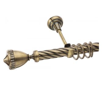 Vienna teava twister antik arany 25mm egyszerű galéria