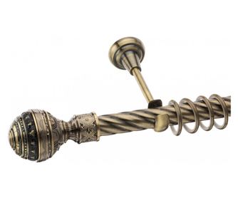 Betina egyszerű cső arany antik 25 mm