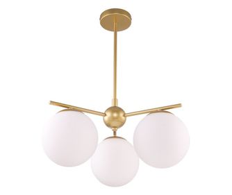 Agora Lighting, PALOMA, πολυέλαιος, 3 x E27, Χρυσός, Dia: 50cm