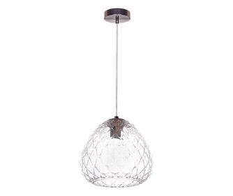 Agora Lighting, LYCHEE, Závesné svietidlo, 1 x E27, Priehľadné, Priemer: 25 cm