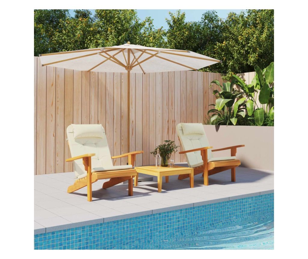 Adirondack szkprna, 2 db, krm, oxford szvet