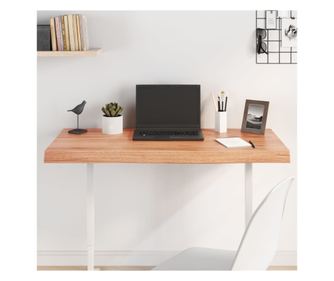 Vilgosbarna 100x40x6 cm-es asztallap, kezelt tmr tlgyfa