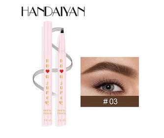 Svinčnik za obrvi, Microblading, Handaiyan, Super Brow, 03 svetlo rjava, 1,5 ml