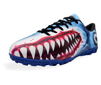 MBrands 7.1 Cápa futballcipő szintetikus pályára, kék 44