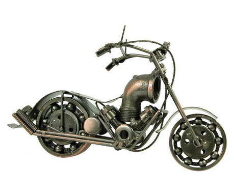 Decoratiune metalica motocicleta, 15x26x10 cm