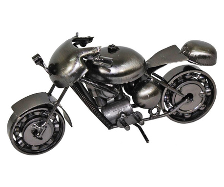 Decoratiune metalica motocicleta, 9,5x19x6 cm