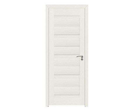 Дървена интериорна врата BestImp G2-88-E, лява/дясна, бяла, 203 х 88 см, регулируема рамка
