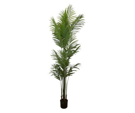 Planta decorativa artificiala Palmier in ghiveci, inaltime 210 cm
