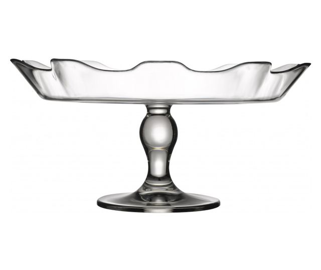 Suport tort cu marginea in sus 32cm, PASABAHCE Splash