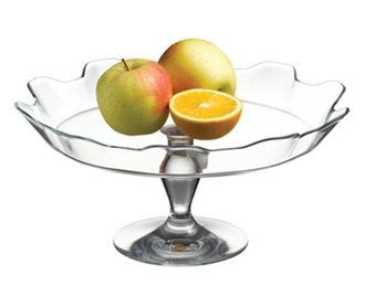Suport tort cu marginea in sus 32cm, PASABAHCE Splash