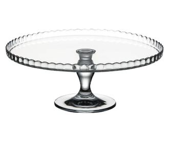 Suport tort cu marginea in sus 32cm, PASABAHCE Patisserie