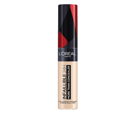 Corector Lichid Rezistent, Loreal, Infaillible 24H, More Than Concealer, 320 Porcelain, 11 ml