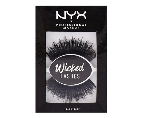 Gene False, NYX Professional Makeup, Wicked Lashes, Drama Queen