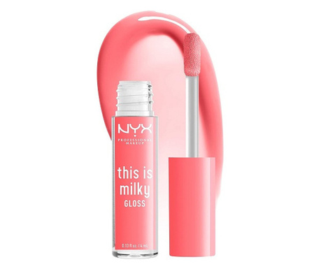 Luciu Buze, NYX Professional Makeup, This Is Milky Gloss, 05 Moo-Dy Peach, 4 ml