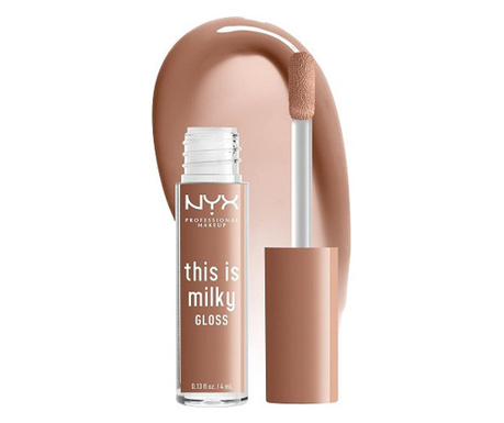 Luciu Buze, NYX Professional Makeup, This Is Milky Gloss, 07 Cookies & Milk, 4 ml