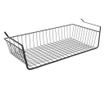 Suport metalic tip cos pentru depozitare sub raft Pufo pentru casa si bucatarie, multifunctional, 47 x 25 cm, negru thumbnail 1