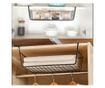 Suport metalic tip cos pentru depozitare sub raft Pufo pentru casa si bucatarie, multifunctional, 47 x 25 cm, negru thumbnail 2