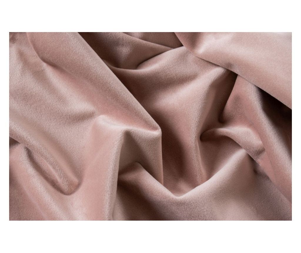 Draperie CU REJANSA CATIFEA MENDOLA CASTELLANO ROZ 24 (ALEGE LATIME: L 300 CM, ALEGE INALTIME: H 250 cm) - 2