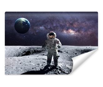 Muralo Fotótapéta űrhajós az űrben, galaxisban modern stílusú dekoráció egy tinédzser szobájába 135x90cm