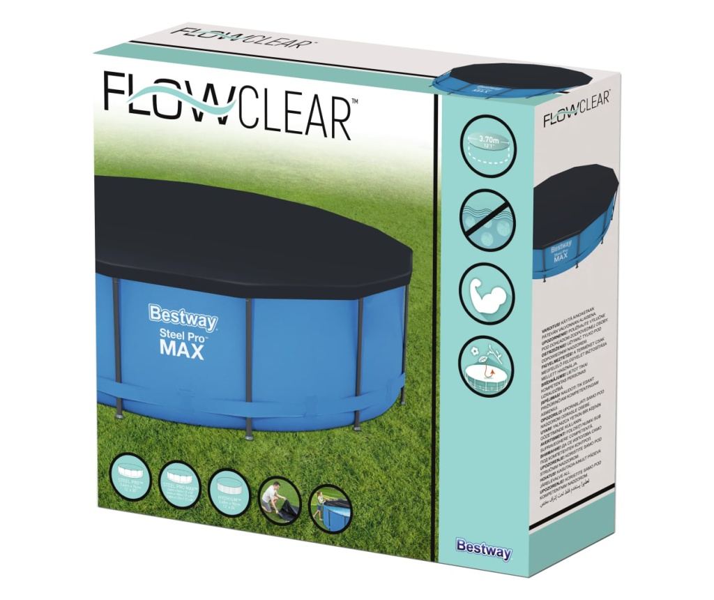 Bestway Flowclear 366 cm-es medencetakaró - 8
