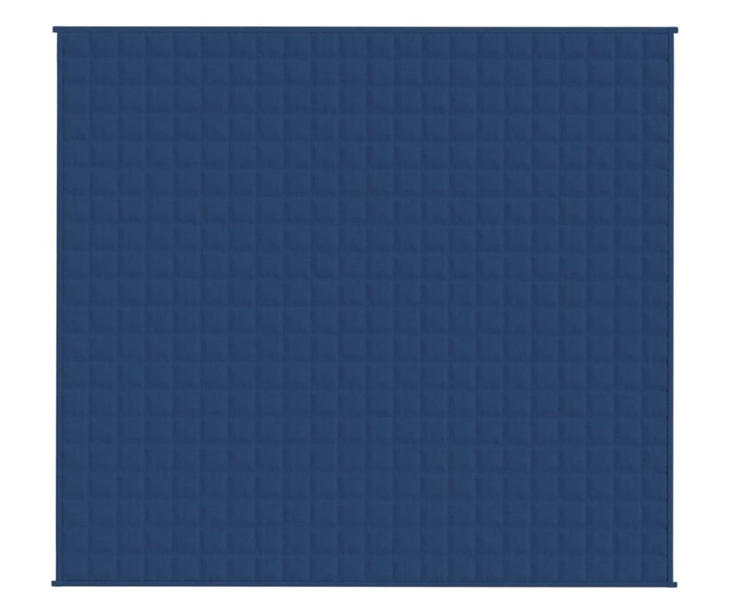 Teška deka, plava, 200x220 cm, 9 kg, tekstilni materijal - 3