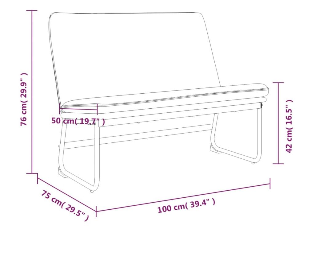 Пейка, синя, 100x75x76 см, плат - 8