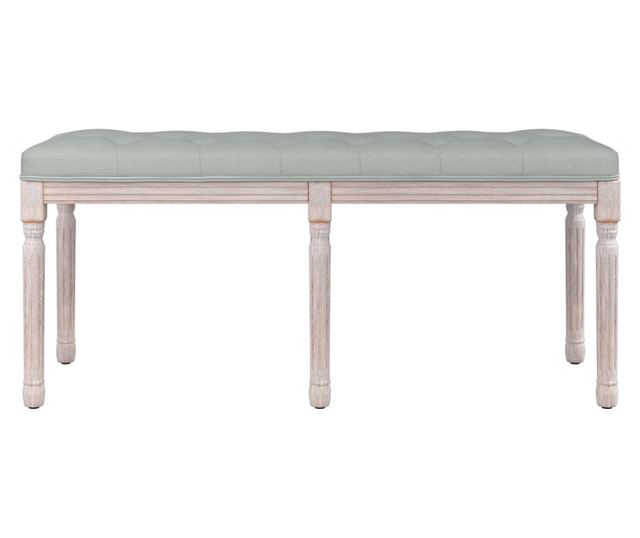 Vilgos szrke pad, 110x40x49 cm, brsony