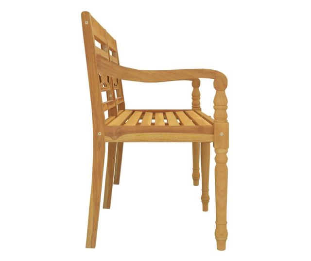 Klupa Batavia, 150 cm, masivno tikovo drvo