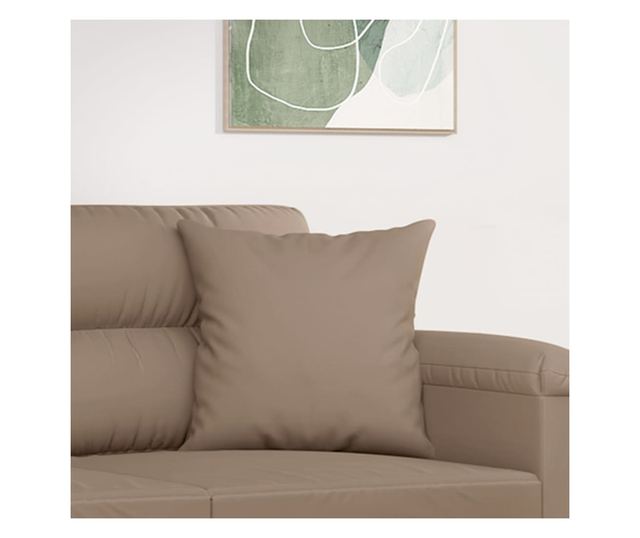 Dszprnk, 2 db, taupe szrke, 40x40 cm, mikroszlas
