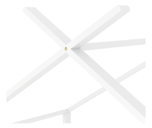 Παιδικό Κρεβάτι, Λευκό, 80 x 160 εκ., Μασίφ Ξύλο Πεύκου