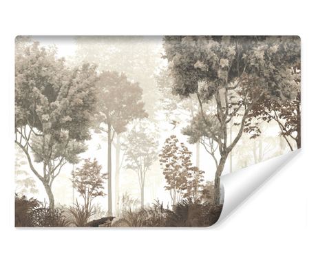 Fototapet Muralo Pădure vintage decor modern pentru living și dormitor 300x210