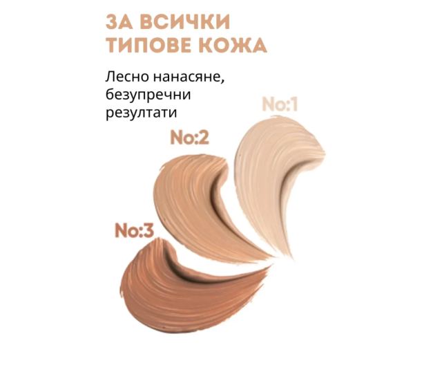 SkinPerfection Axwell by Verilaria Premium Edition hidratáló alapozó, kollagén, No .3 - Sötét, 30ml
