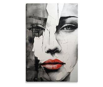 Muralo Vászonkép absztrakt márvány arc, nő, glamour stílusú nappali hálószoba 40x50