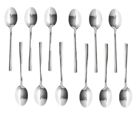 Set lingura de masa, 12 piese, inox, AMBITION Prato