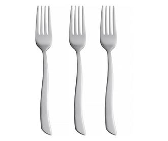 Set furculita de masa, 3 piese, inox, AMBITION Wave