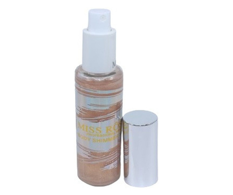 Spray Iluminator de Corp, Miss Rose, Body Shimmer Mist, 08, 60 ml