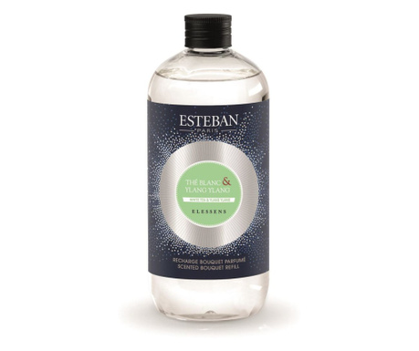 Rerzerva parfum 500 ml ceai alb&ylang ylang, Esteban Paris-ETY-009