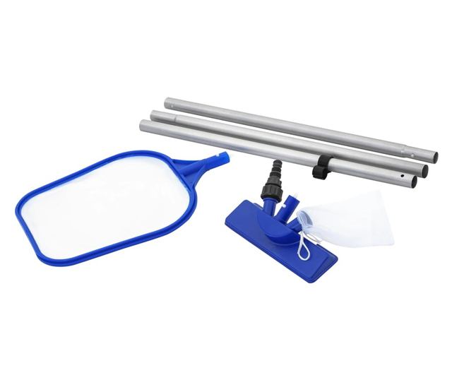 Flowclear karbantartószett talajszint feletti medencéhez