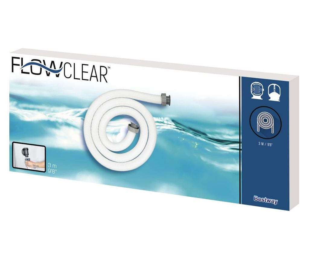 Flowclear póttömlő 38 mm - 4