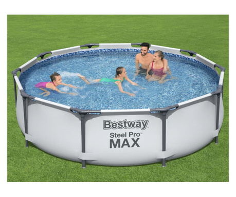 Set de piscină Steel Pro MAX, 305 x 76 cm