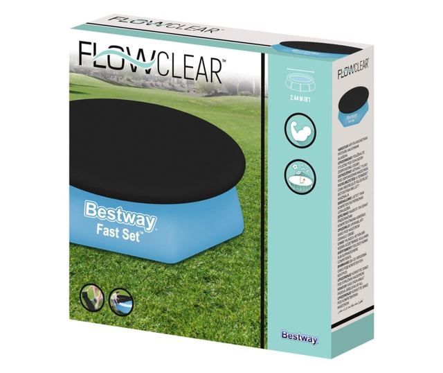 Flowclear Fast Set medencetakaró 240 cm