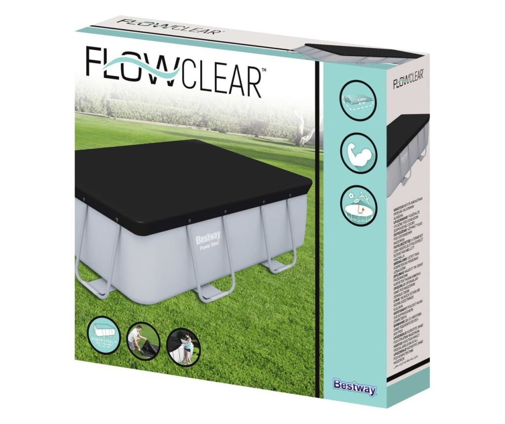 Flowclear medencetakaró 269 x 179 cm - 4