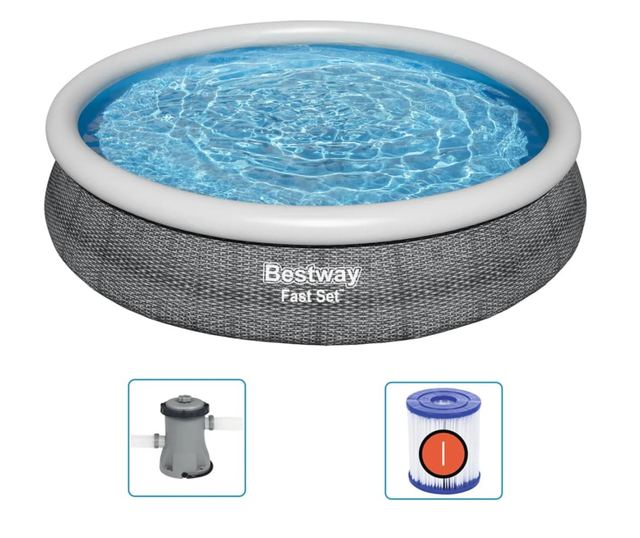 kerek medenceszett 366 x 76 cm