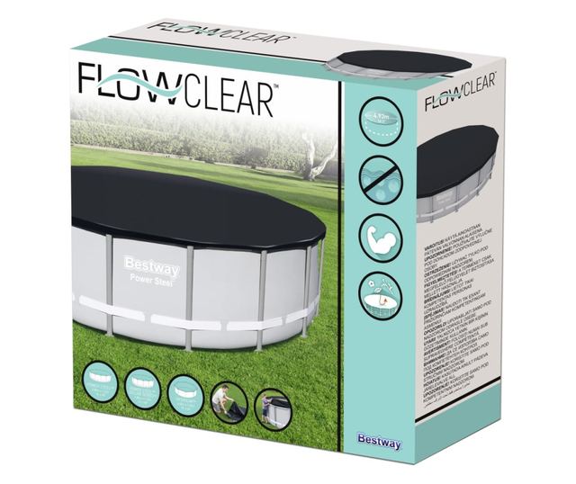 Покривало за басейн Flowclear, 488 см